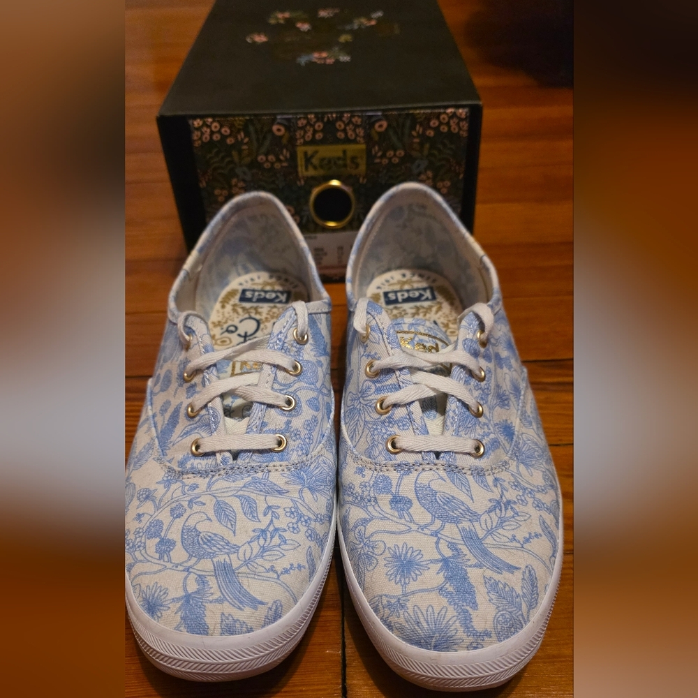 Keds x Rifle Paper Co. Champion Aviary Lace-Up Canvas Sneaker - Picture 2 of 6